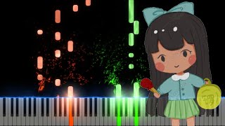 Dstance Niña Bonita Piano Cover Midi tutorial Sheet app Karaoke [upl. by Nole]