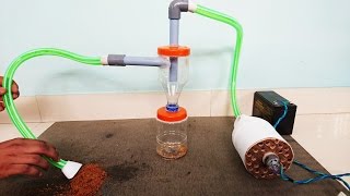 How to Make Cyclone Dust Collector for Vacuum Cleaner at home [upl. by Ecnahs]