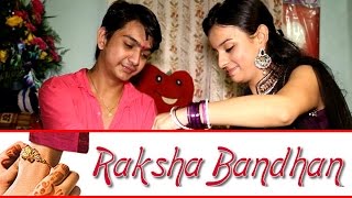 Mahima Makwana Celebrates Rakshabandhan With Her Brother [upl. by Buxton]