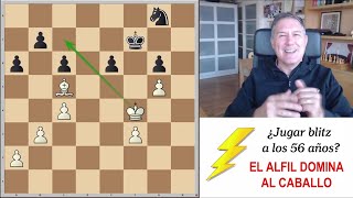 Jugar blitz a los 56 años 1 GM Miguel Illescas [upl. by Graner]