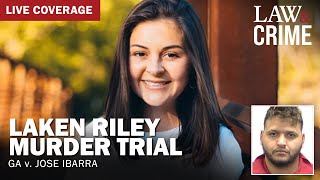 LIVE Laken Riley Murder Trial — GA v Jose Ibarra — Day 3 [upl. by Acire170]