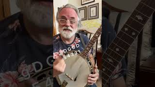 Lesson 1  Bluegrass Banjo in a Minute [upl. by Nwahsel256]