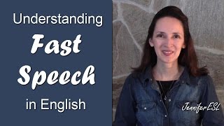 Learn to Understand Fast Speech in English a 20day challenge with JenniferESL [upl. by Bardo903]