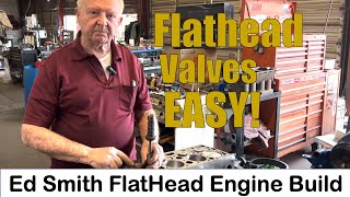 FlatHead V8 Fires up Ed Smith Shares Tools Tricks rebuilding Flatheads w barryt [upl. by Dickens]