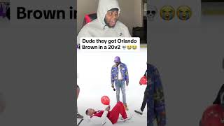 Orlando is the funniest guy on the planet rn😭😭😭orlandobrown 20v reaction fyp [upl. by Gabriellia]