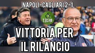 Interviste post partita Mazzarri e Ranieri NapoliCagliari 21 [upl. by Yednarb]