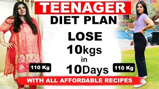 Teenager Weight Loss Diet PlanTeenage Diet Plan To Lose Weight FastHindiSummersDrShikha Singh [upl. by Willman]