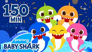 BEST Baby Shark Songs 2023  Compilation TOP 100  Baby Shark Sing Along  Baby Shark Official [upl. by Oinota952]