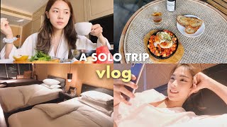 A SOLO TRAVEL VLOG in Kuala Lumpur 🇲🇾｜Malaysia hotels buffet shopping cafe hopping ｜ 一个人的独处小旅行🤎 [upl. by Ardnaed]