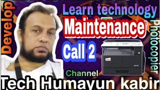 How to konica Minolta bizhub Clear MACHINE TROUBLE Maintenance Call 2 shorts subscribe konica [upl. by Annayek]