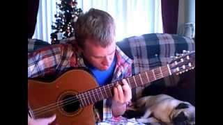 NUTCRACKER MARCH TCHAIKOVSKY CLASSICAL ACOUSTIC GUITAR [upl. by Latrell]