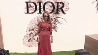 Chiara Ferragni Marisa Berenson and more at the Dior Couture Fashion show in Paris [upl. by Pomfret216]