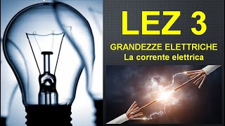 3Grandezze elettriche  la corrente elettrica [upl. by Alehcim]