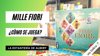 🧩 MILLE FIORI 🧩 ¿Cómo se juega Reseña y Opinión [upl. by Cassandry]