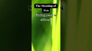 The Meaning of Zen  Alan Watts  inspirationalquotes quote shorts [upl. by Aigil]