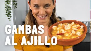 Gambas al ajillo  receta fácil con trucos [upl. by Daile]