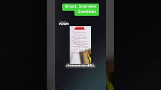 interview shorts traditional question study english [upl. by Drahser]