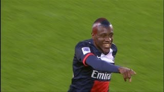 Beckhams assist and goal Blaise MATUIDI 31  PSG  Stade Brestois 29 31  201213 [upl. by Lionel]