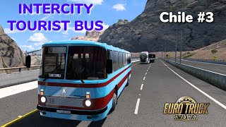 Euro Truck Simulator 2  Intercity Tourist Bus  LAZ699R  Chile [upl. by Airamat]