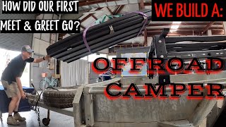 We Build A Camper Trailer  AluCab Roof Top Tent  Plus Our Meet amp Greet [upl. by Perle]