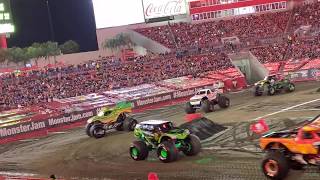 Monster Jam Tampa 2020 Show 2 INTROS [upl. by Wettam]