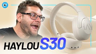 Haylou S30 um headphone com ANC 80 horas de bateria e preço competitivo [upl. by Hareema]