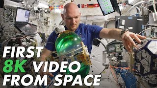 First 8K Video from Space  Ultra HD [upl. by Irbua102]