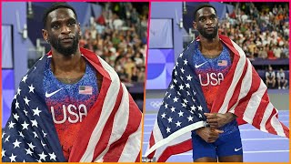 American high jumper Shelby McEwen breaks silence after refusing to share Olympic gold medal with [upl. by Oilegor]