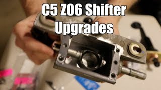 Corvette MGW Shifter amp Skip Shift Eliminator Install [upl. by Eissolf]