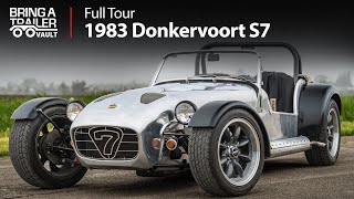 1983 Donkervoort S7 Full Tour  Bring a Trailer [upl. by Ennazzus]