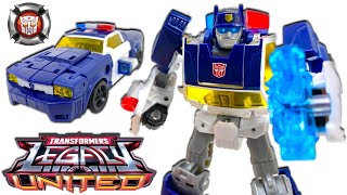 Transformers LEGACY United Deluxe Class CHASE Rescue Bots Universe Review [upl. by Luedtke320]