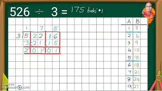 MATEMATIK TAHUN 3  BAHAGI  KAEDAH KEKISI  PART 2 [upl. by Scarface]