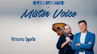 Claudio Lauretta  Mister Voice Vittorio Sgarbi [upl. by Doak]