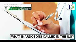 What Is Ardosons Called In The Us [upl. by Persson]