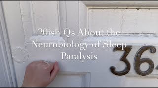 The Neurobiology of Sleep Paralysis  PSYC 444 Group Project [upl. by Asit]