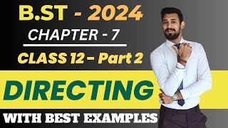 Directing  Class 12  Chapter 7  Business Studies  Part 2 [upl. by Allecnirp]