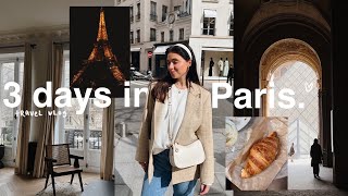 3 DAYS IN PARIS a travel vlog [upl. by Englebert]