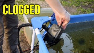 Pond Pump and Filter Maintenance [upl. by Repohtsirhc]