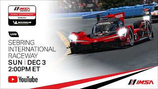 IMSA Esports Global Championship  Round 3  Sebring International Raceway [upl. by Radke]