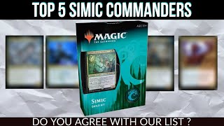 The Top 5 Commanders in Simic Magic the Gathering cEDH [upl. by Assadah]