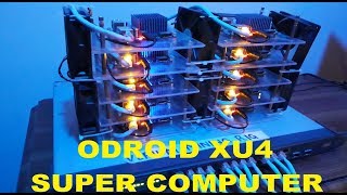 Odroid XU4 Cluster Super Computing [upl. by Brinn]