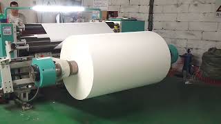 Transfer papersublimation paper production in roll [upl. by Redvers]