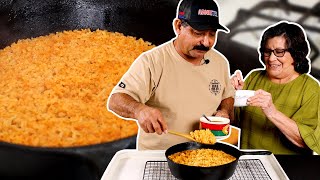 My Mom Teaches Me How to Make MEXICAN  SPANISH RICE Traditional amp Easy Recipe [upl. by Anawit235]