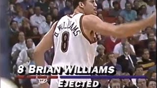 Brian Williams Bison Dele Ejected After Emphatic Slam Dunk 1994 Playoffs Game 3 [upl. by Corder]