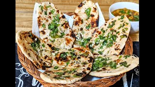 Garlic Butter Naan recipe  Homemade Garlic Butter Naan without Yeast No Egg Garlic Butter Naan [upl. by Sullivan167]