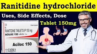 Ranitidine 150 mg tablet used for  ranitidine hydrochloride ip 150 mg  aciloc 150  side effects [upl. by Smith324]