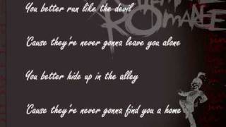 My Chemical Romance  House Of Wolves lyrics [upl. by Aelam]