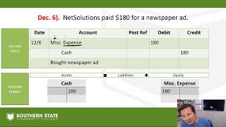 ACCT 1101 Journalizing and Posting Transactions  A Review [upl. by Purcell]