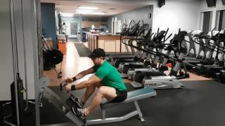 Seated Cable Row Elbows Flared  DC FIT [upl. by Dietrich]