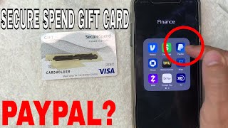 ✅ Can You Add Secure Spend Prepaid Visa Gift Card To Paypal 🔴 [upl. by Recha]